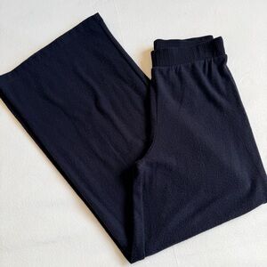 Project Social T Brushed Wide Leg Pants in Black